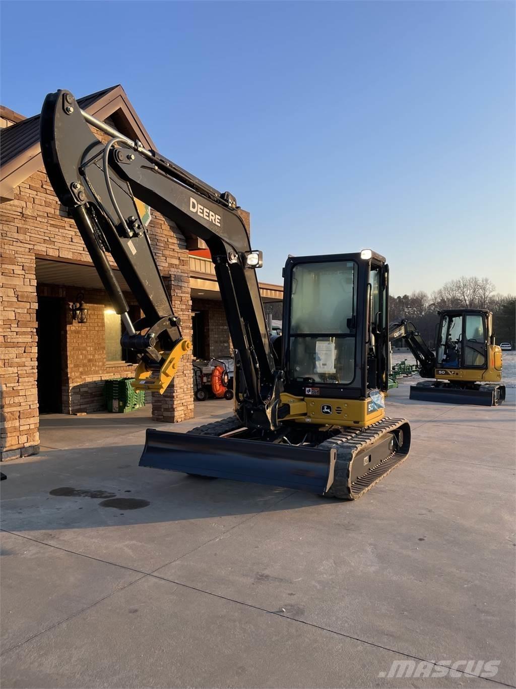 John Deere 50 P Miniescavatori