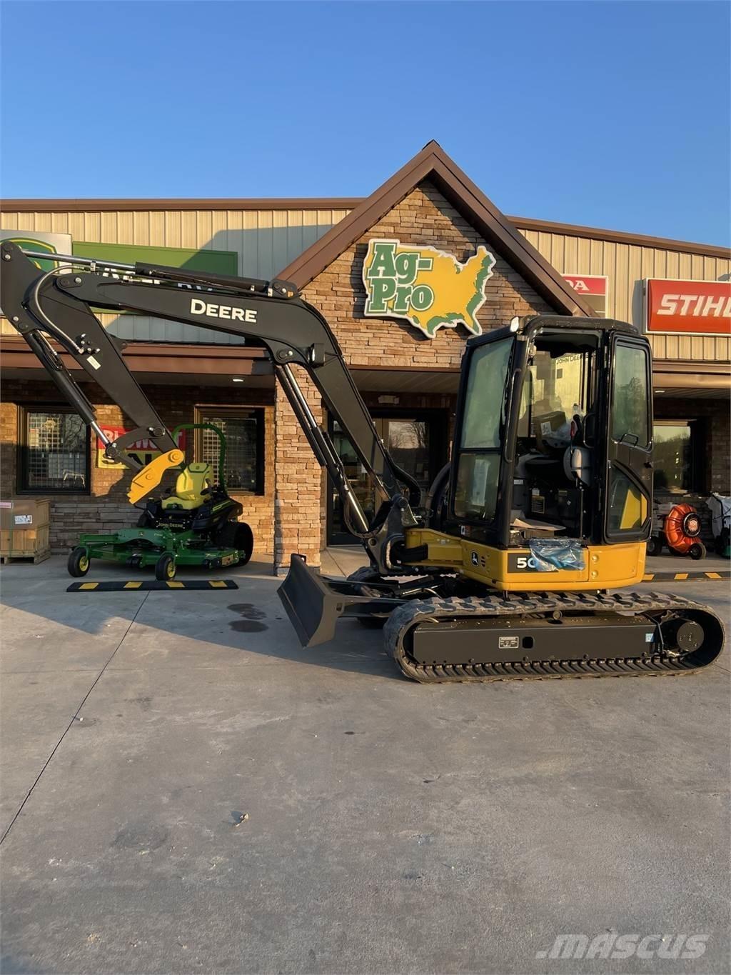 John Deere 50 P Miniescavatori