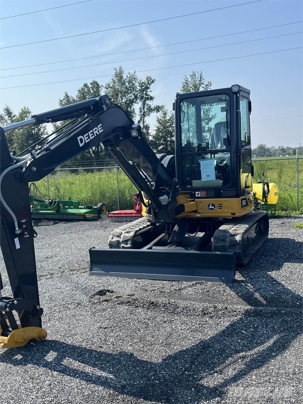 John Deere 50 P Miniescavatori