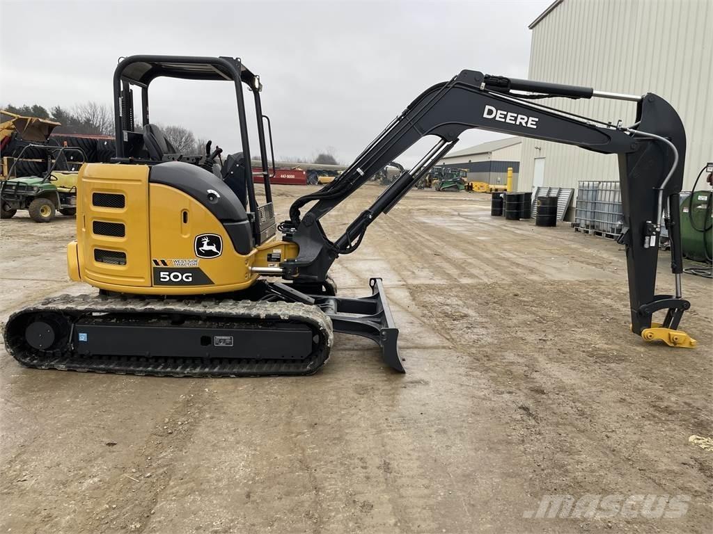 John Deere 50G Miniescavatori