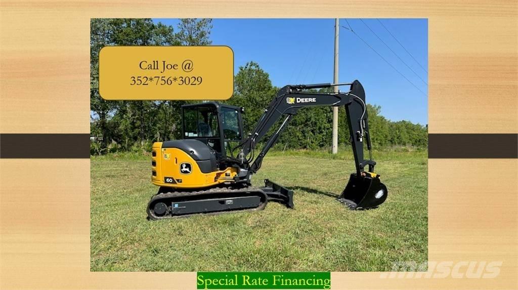 John Deere 60 P Miniescavatori