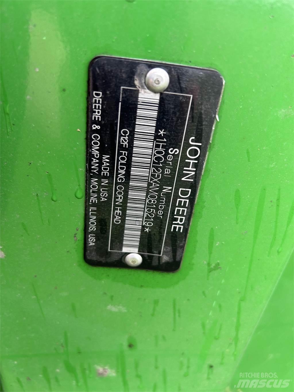 John Deere C12F Accessori per mietitrebbiatrici