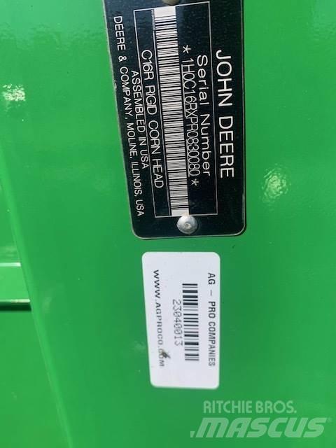 John Deere C16R Accessori per mietitrebbiatrici