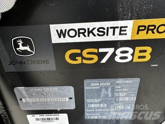 John Deere GS78B Pinze