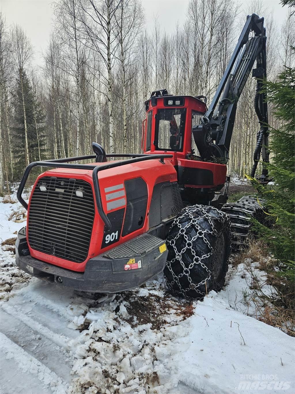 Komatsu 901 Abbattitrici, Disboscatrici