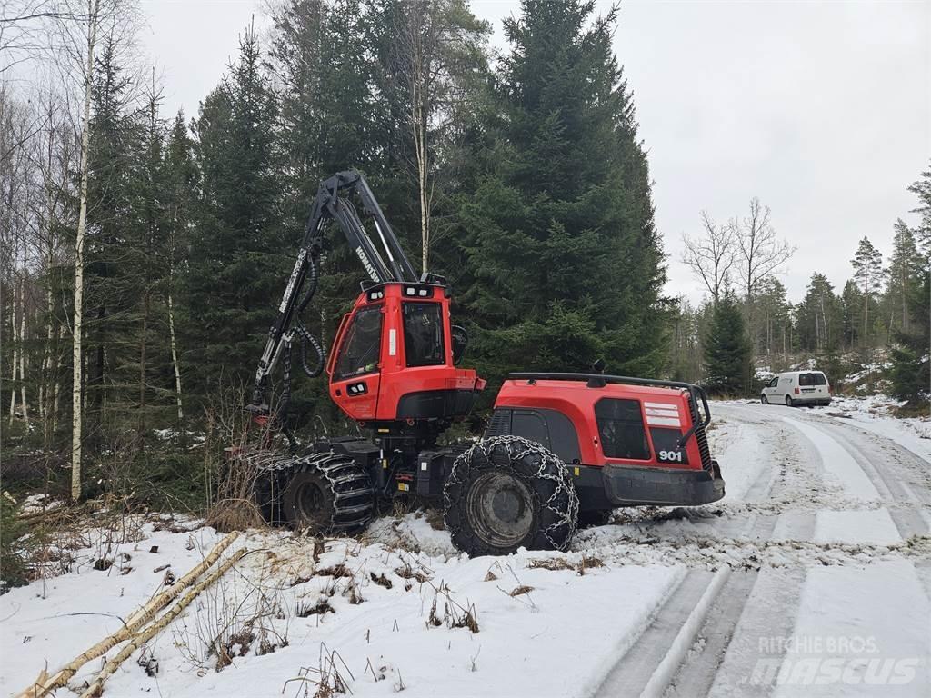 Komatsu 901 Abbattitrici, Disboscatrici