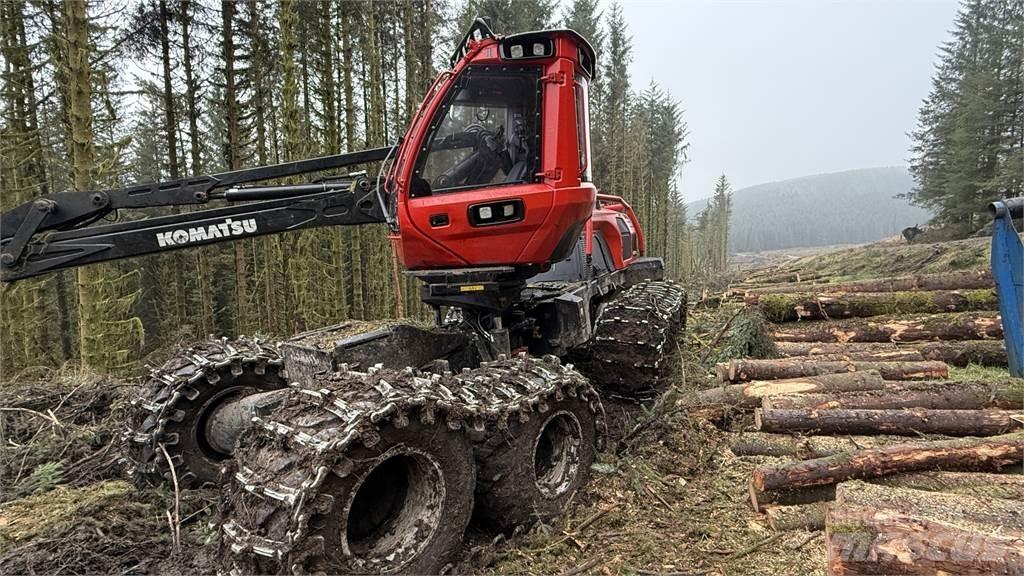 Komatsu 931XC Abbattitrici, Disboscatrici