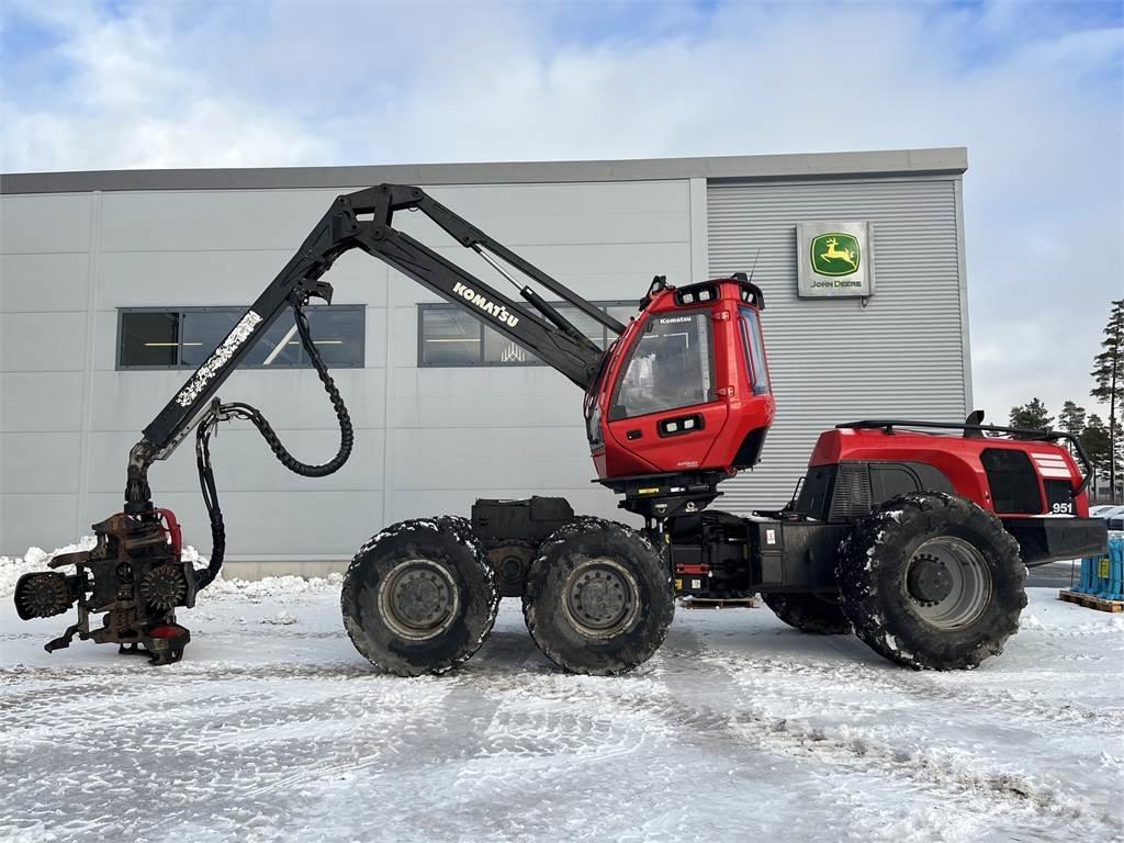 Komatsu 951 Abbattitrici, Disboscatrici