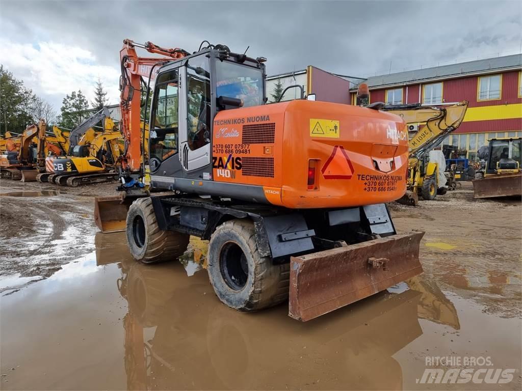 Hitachi ZX140W-3 Escavatori gommati