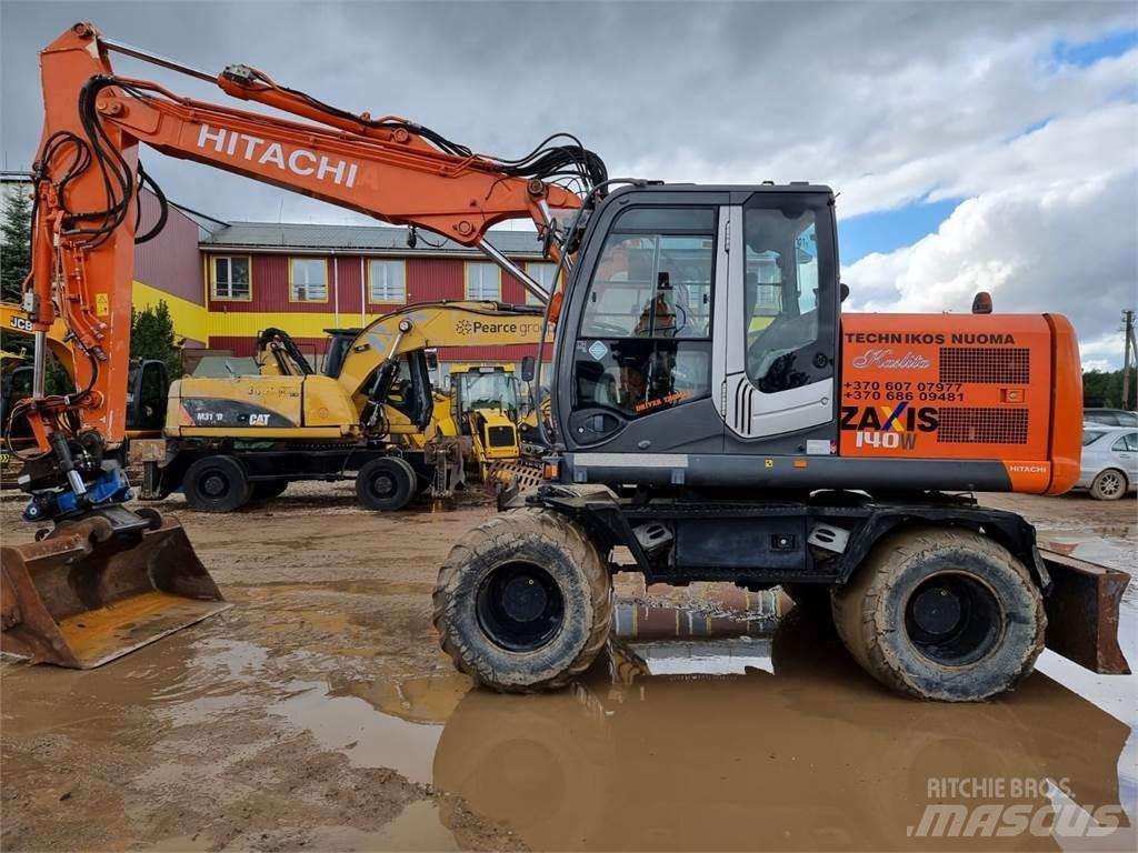 Hitachi ZX140W-3 Escavatori gommati