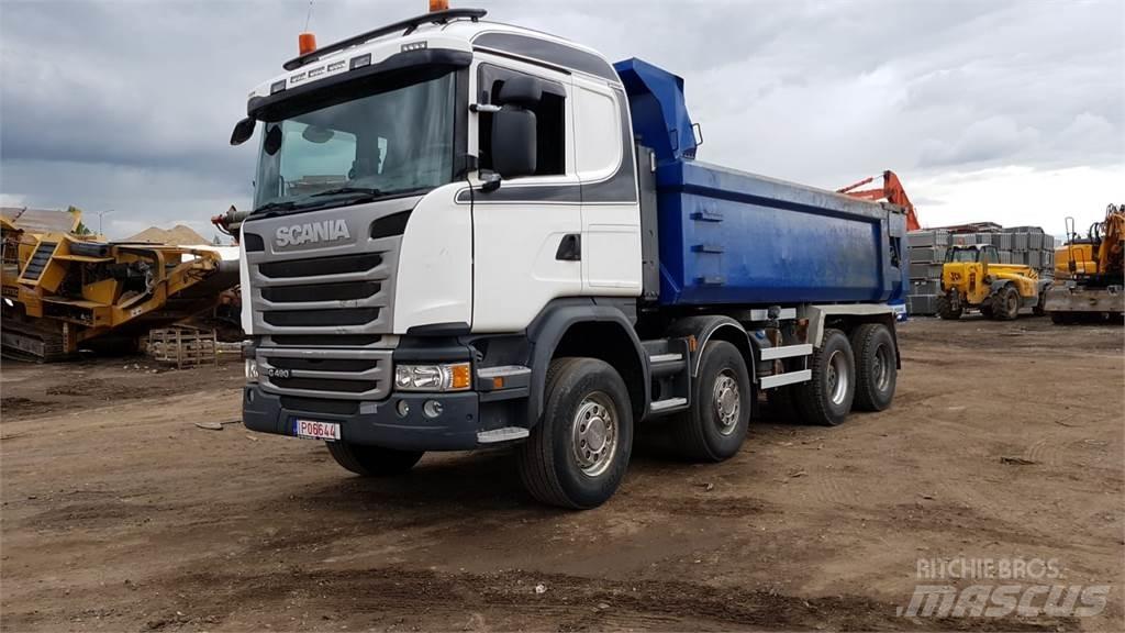 Scania G 490 Camion con cassone scarrabile
