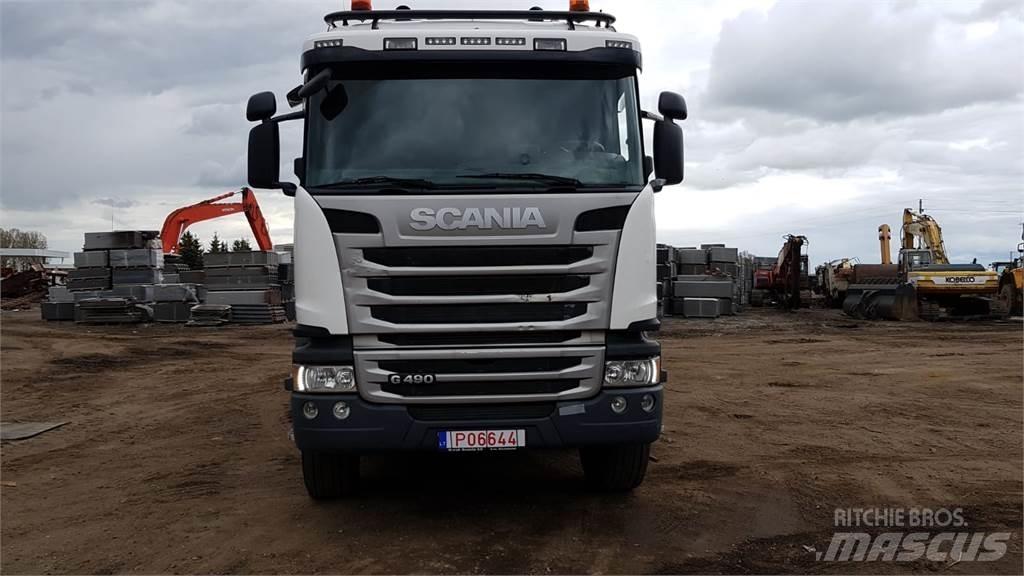 Scania G 490 Camion con cassone scarrabile