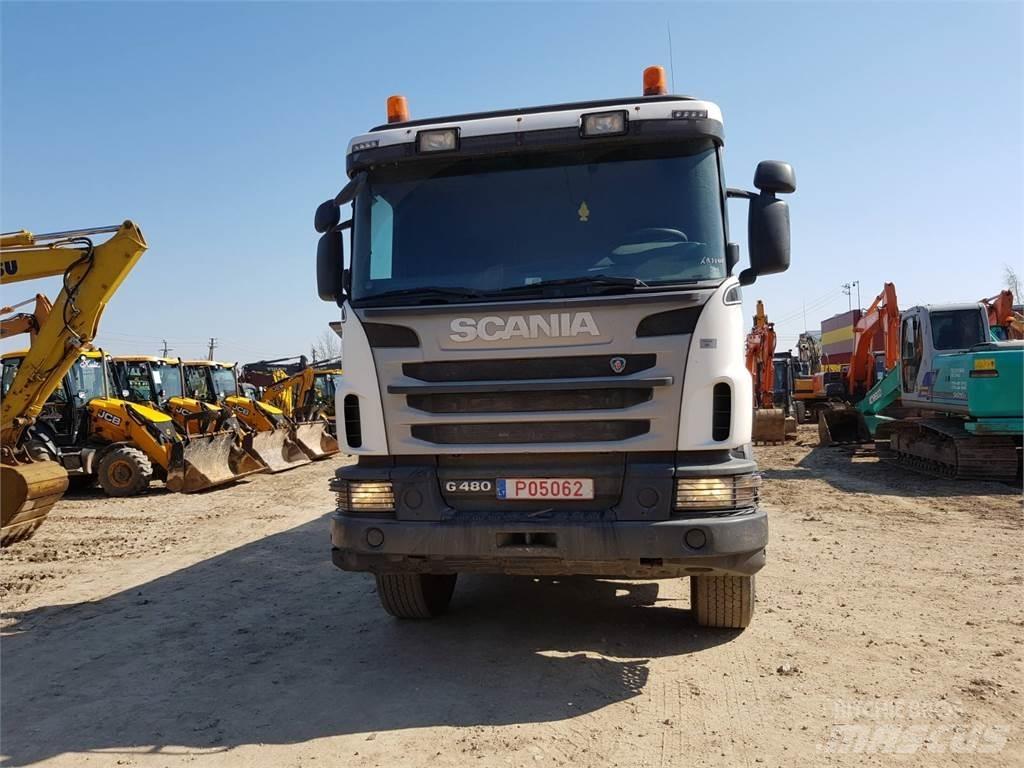 Scania G480 8x4 Camion con cassone scarrabile