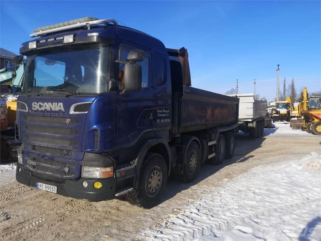 Scania R560 8x4 Camion con cassone scarrabile