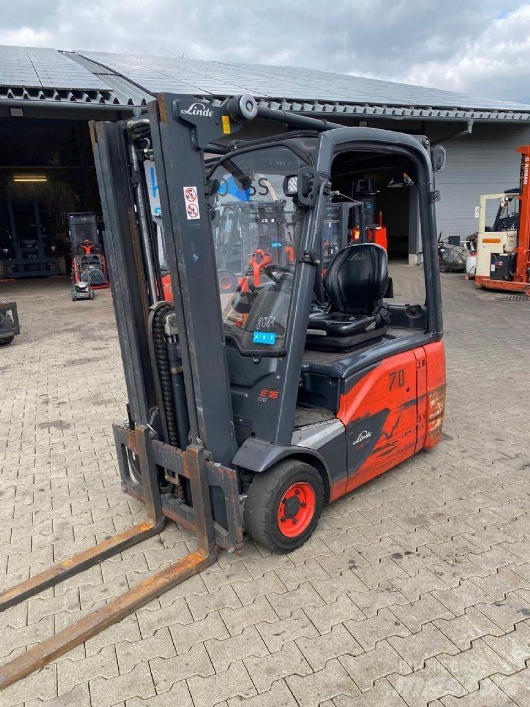 Linde E 16-02 Carrelli elevatori elettrici