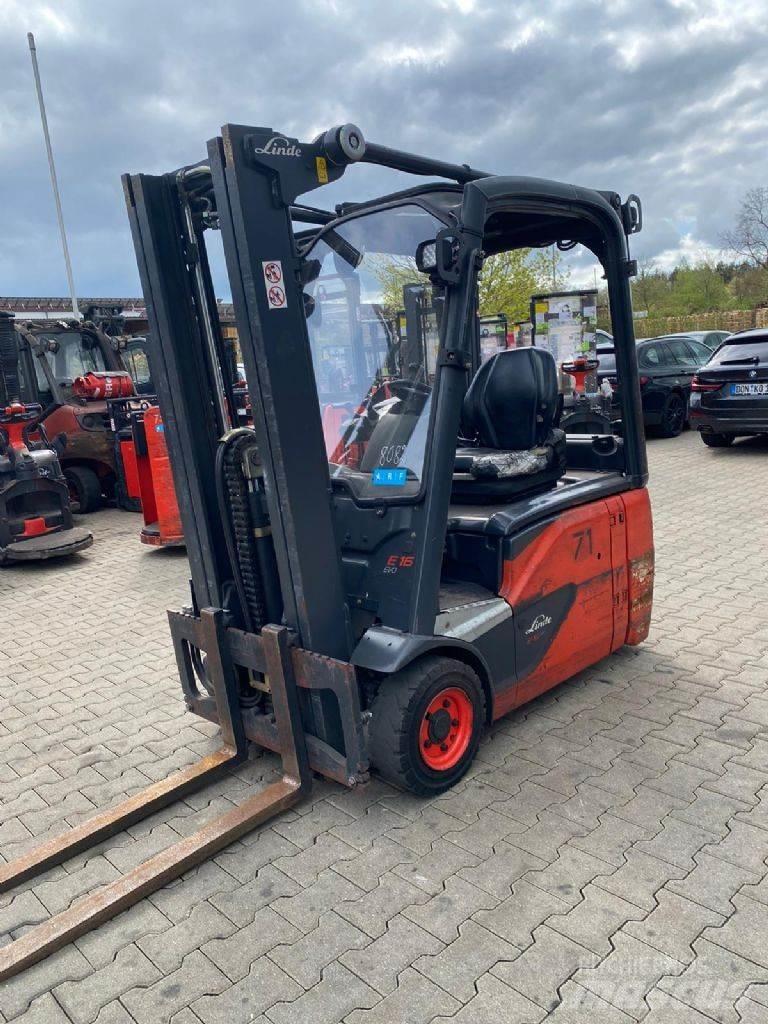 Linde E 16-02 Carrelli elevatori elettrici