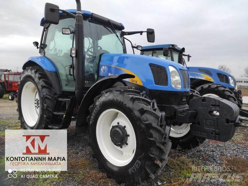 New Holland TS115A Trattori