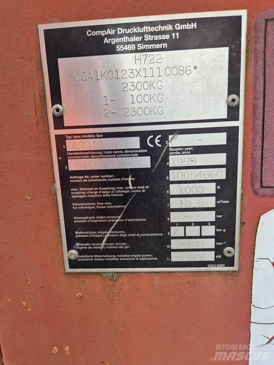 Compair DS100 Compressori
