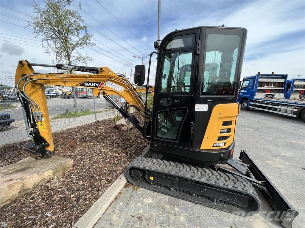 Sany SY 26 U Miniescavatori