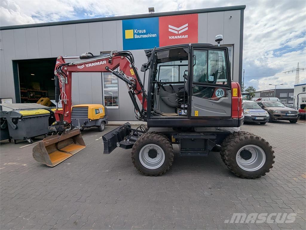 Yanmar B 75 W Escavatori gommati