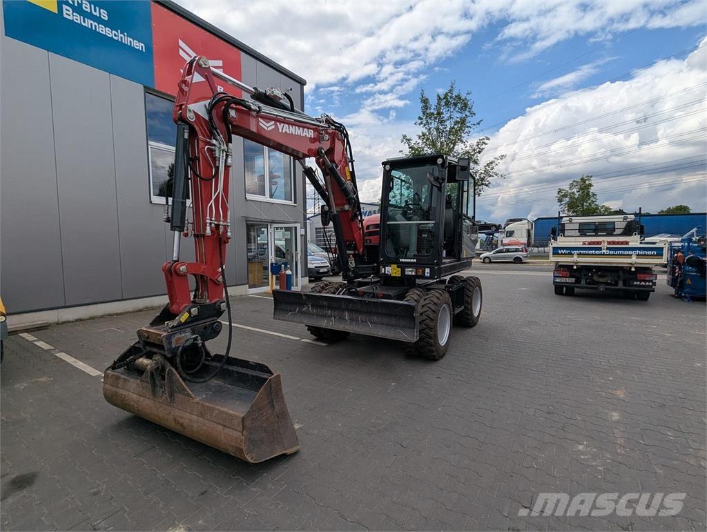 Yanmar B 75 W Escavatori gommati