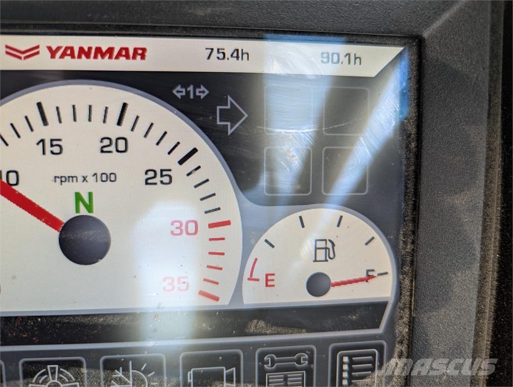 Yanmar B 75 W Escavatori gommati