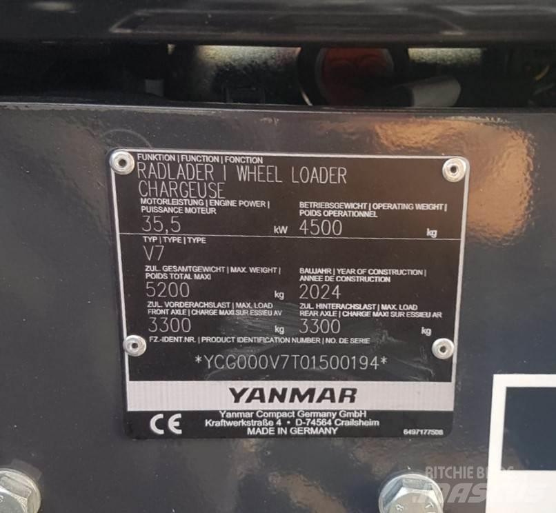 Yanmar V7 HW Pale gommate