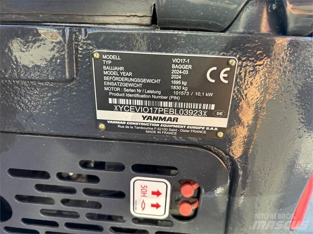 Yanmar ViO17 Miniescavatori