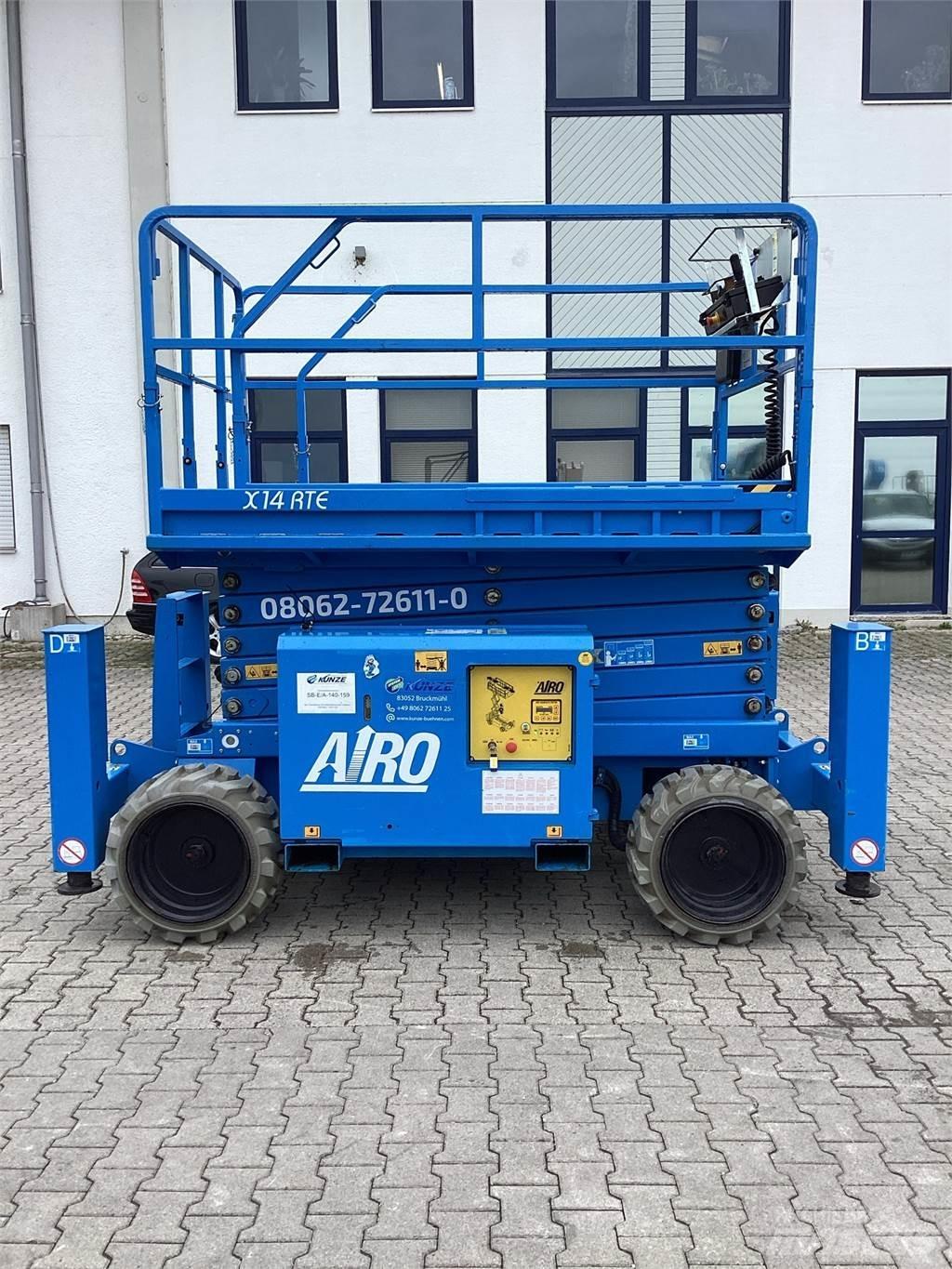 Airo X14-RTE Piattaforme a pantografo