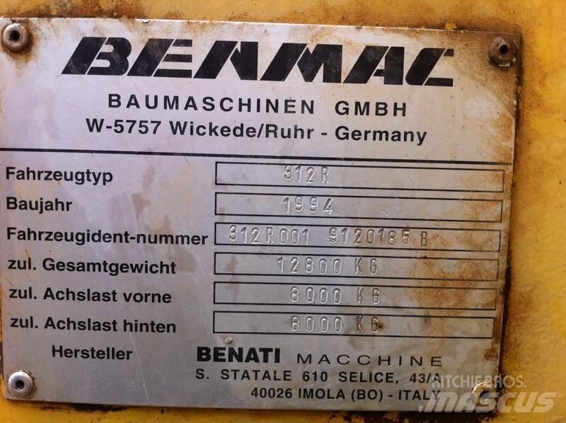 Benmac 312R Altri componenti