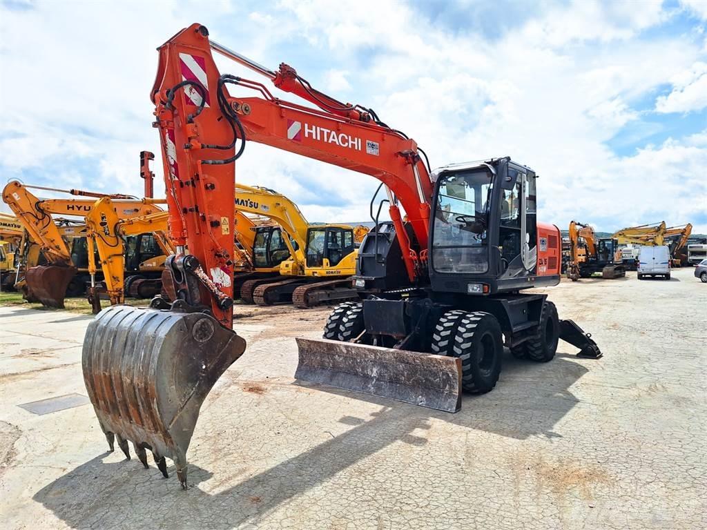 Hitachi ZX140W-3 Escavatori gommati