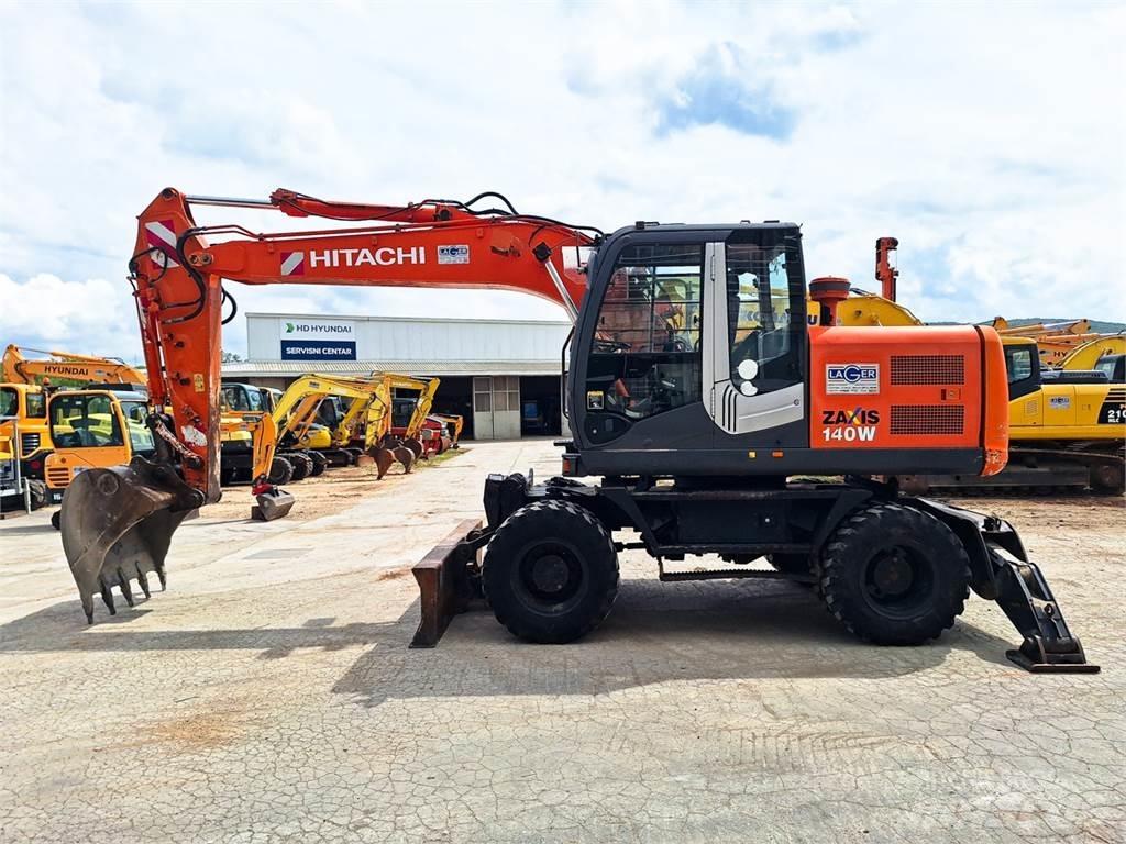 Hitachi ZX140W-3 Escavatori gommati