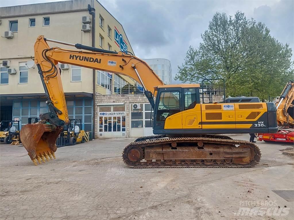 Hyundai HX330L Escavatori cingolati