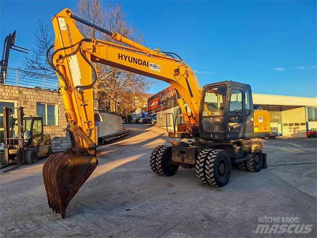 Hyundai R170W-7A Escavatori gommati