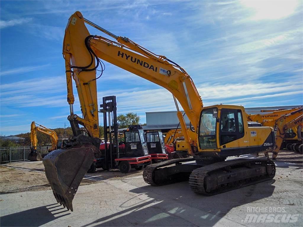 Hyundai R250LC-7 Escavatori cingolati