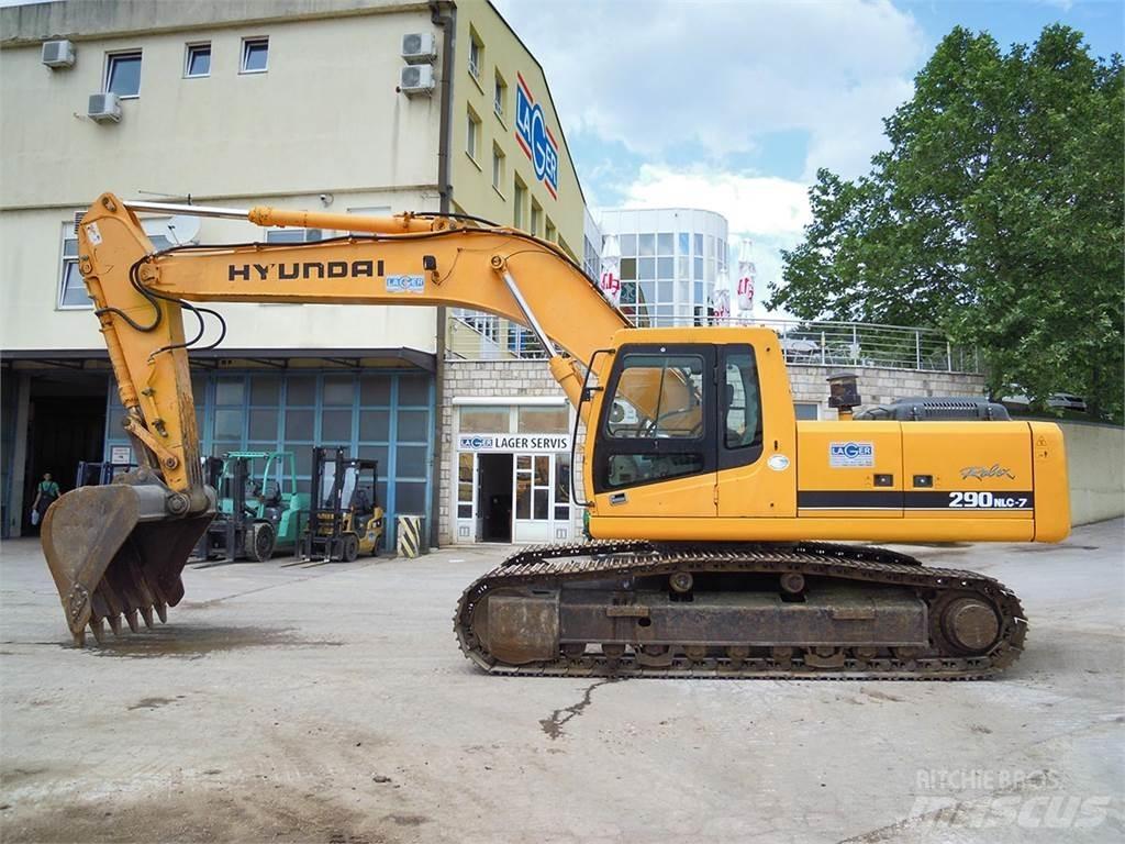 Hyundai R290NLC-7 Escavatori cingolati