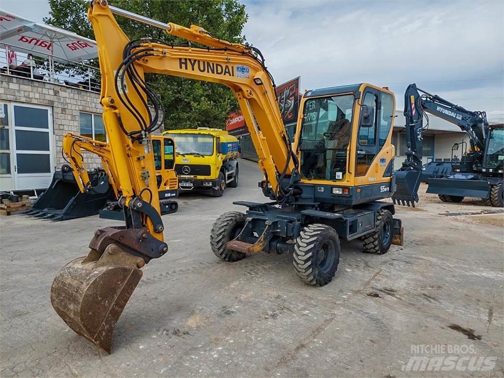 Hyundai R55W-9 Miniescavatori