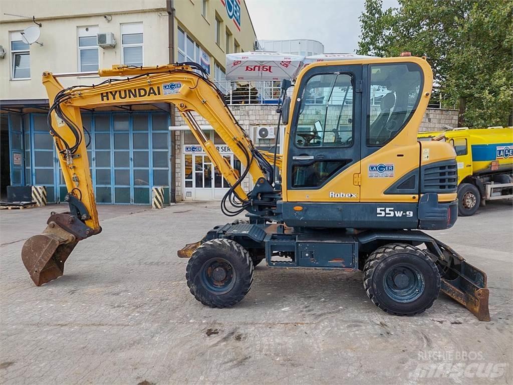 Hyundai R55W-9 Miniescavatori