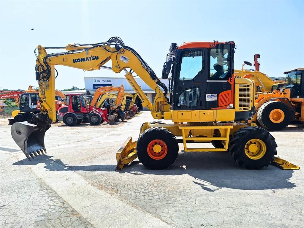 Komatsu PW118MR-8 Escavatori gommati