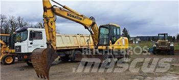 Komatsu PW160-7EO Escavatori gommati