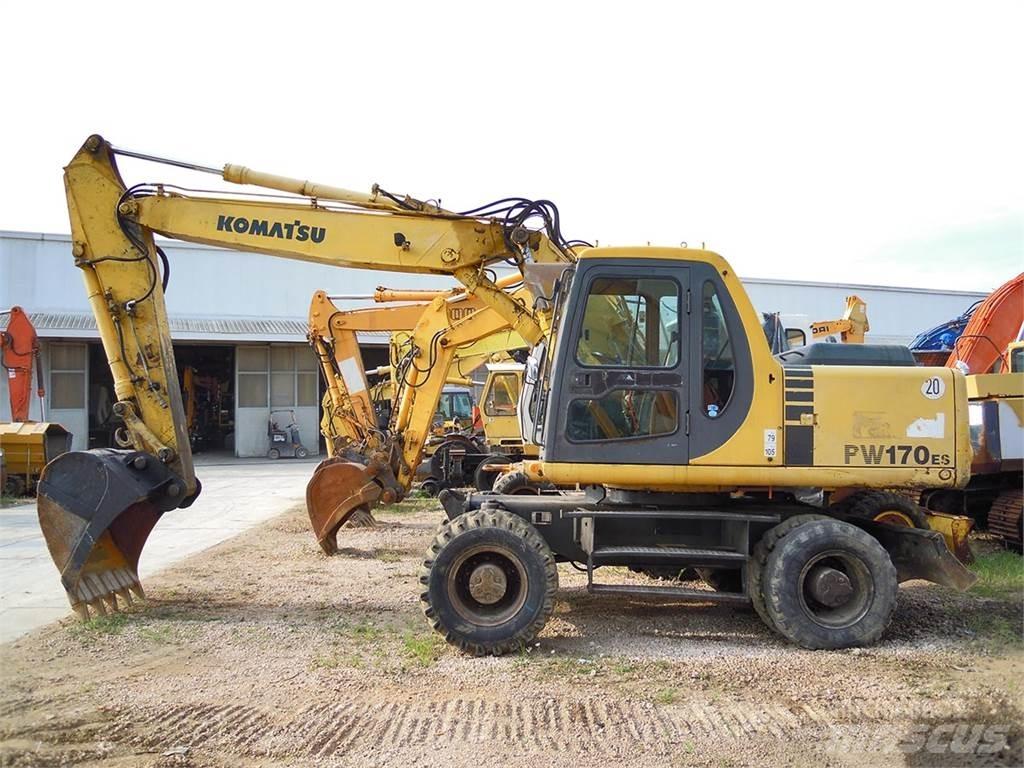 Komatsu PW170ES-6K Escavatori gommati