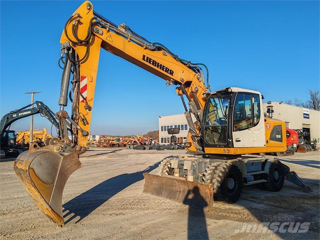 Liebherr A916 Escavatori gommati