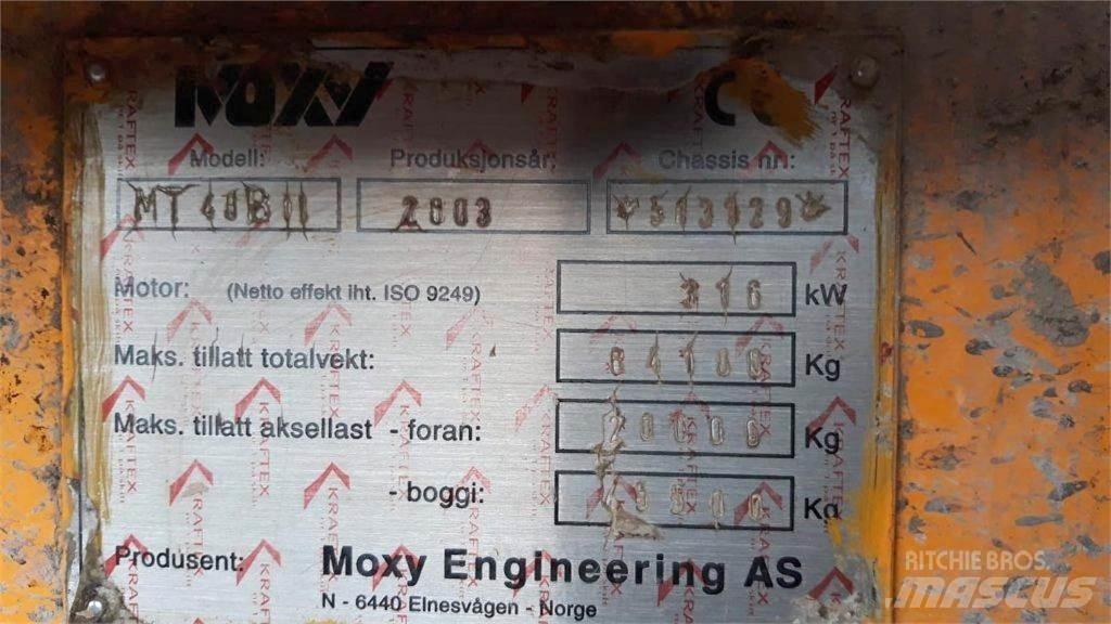 Moxy MT 40B Dumpers articolati