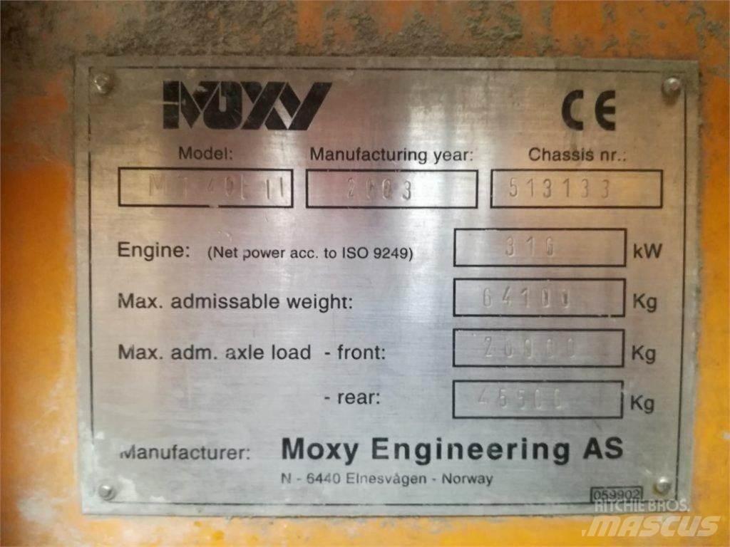 Moxy MT 40B Dumpers articolati