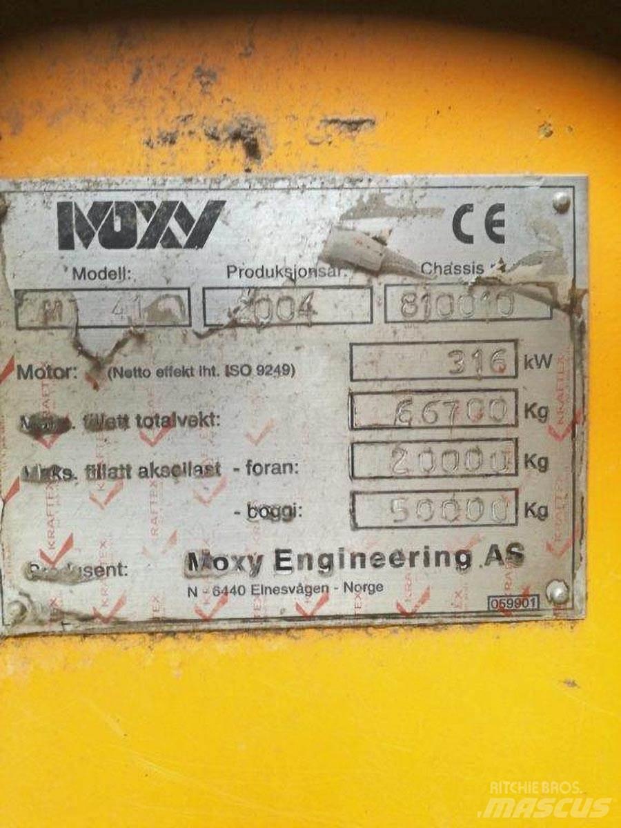 Moxy MT 41 Dumpers articolati