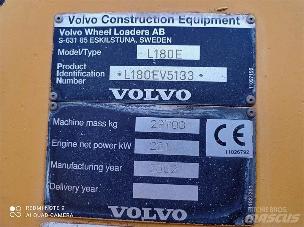 Volvo L180E Pale gommate