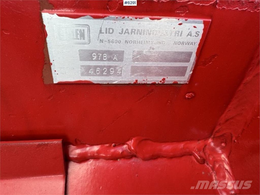 Dalen 978A Lame spazzaneve e aratri