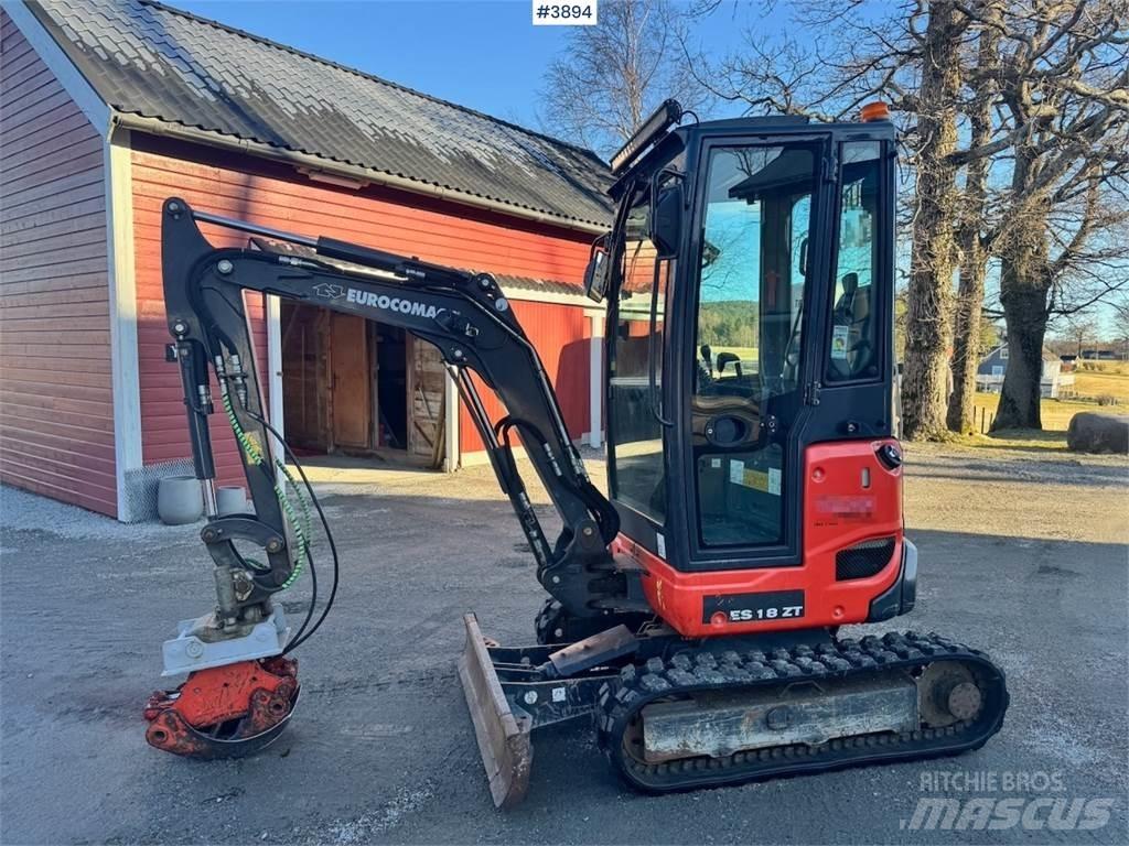 Euromach ES18ZT Escavatori cingolati