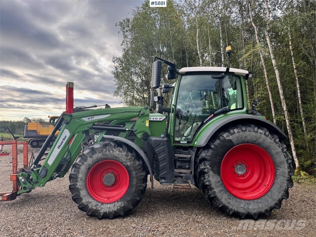 Fendt 516 Vario Trattori