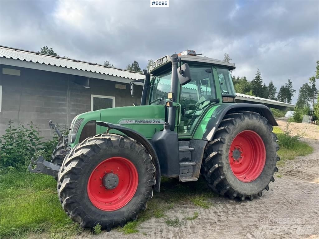 Fendt 716 Vario Trattori